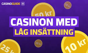 Casino Låg Insättning - Spela Smarta och Vinster Stora
